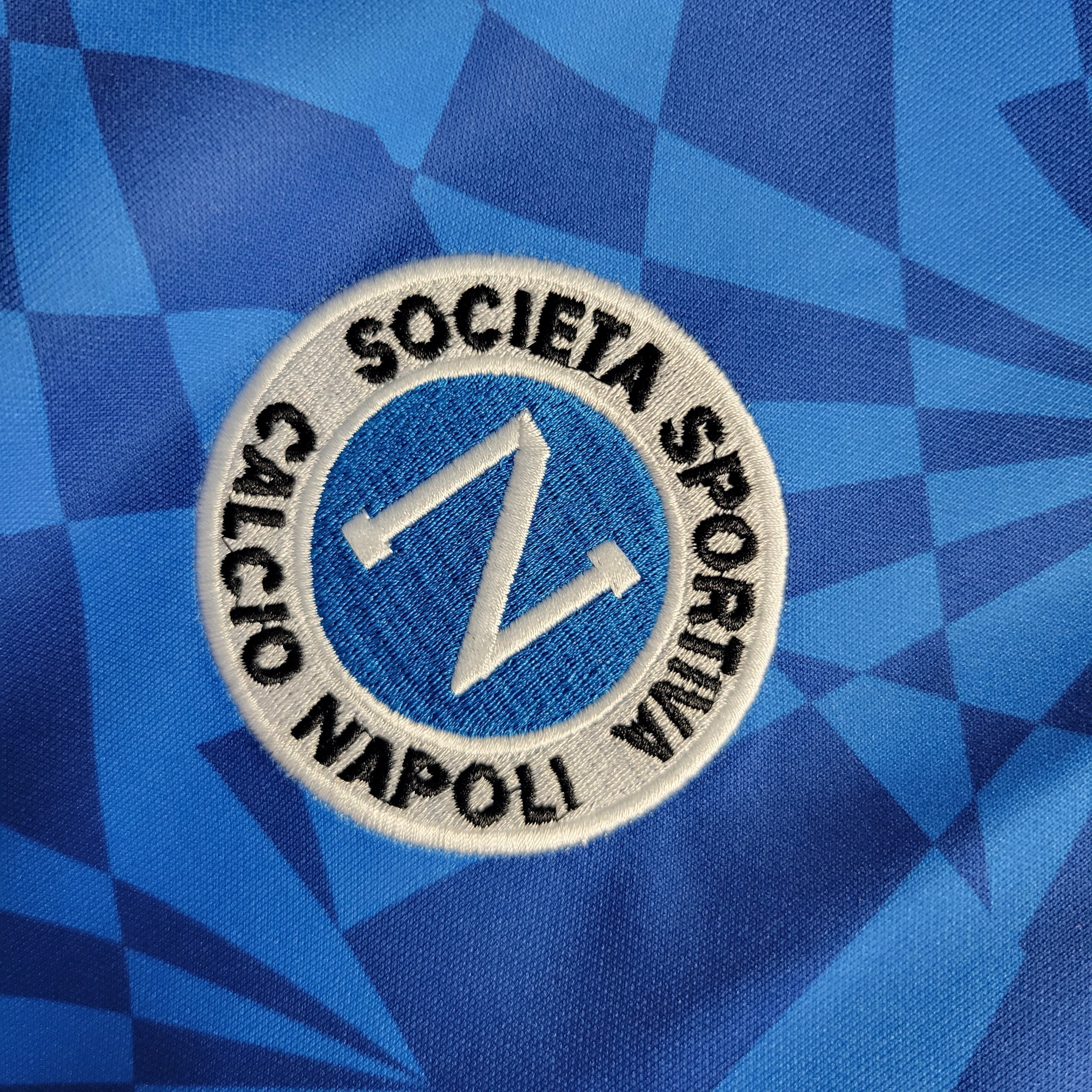 Naples Maillot Retro 1991 1993 Domicile