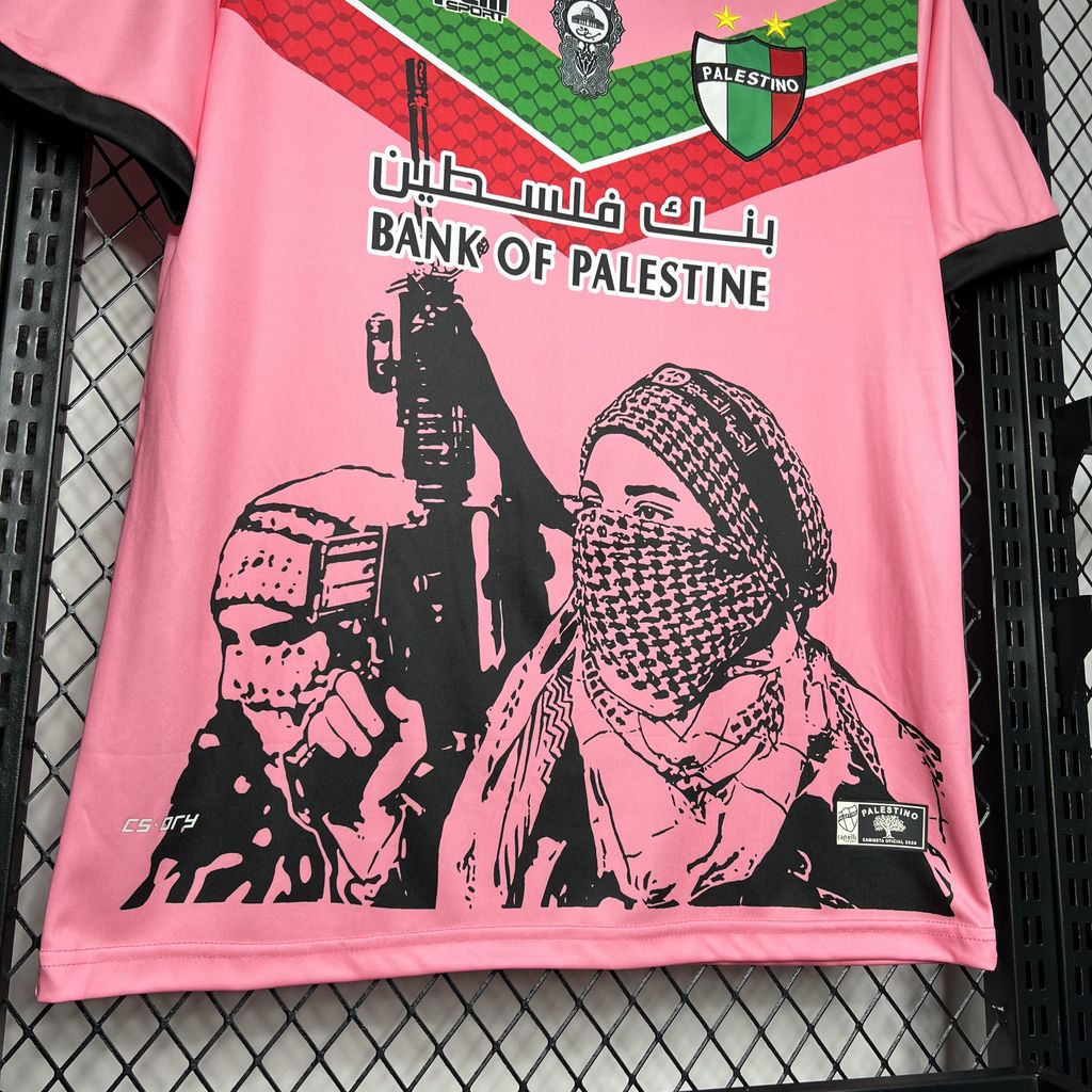 Maillot CD Palestino 2024/25 Graffiti Rose