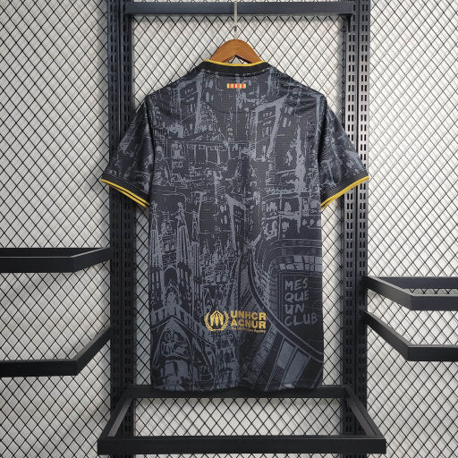 Barcelone FC maillot Black Gold Édition Spéciale 2023/24