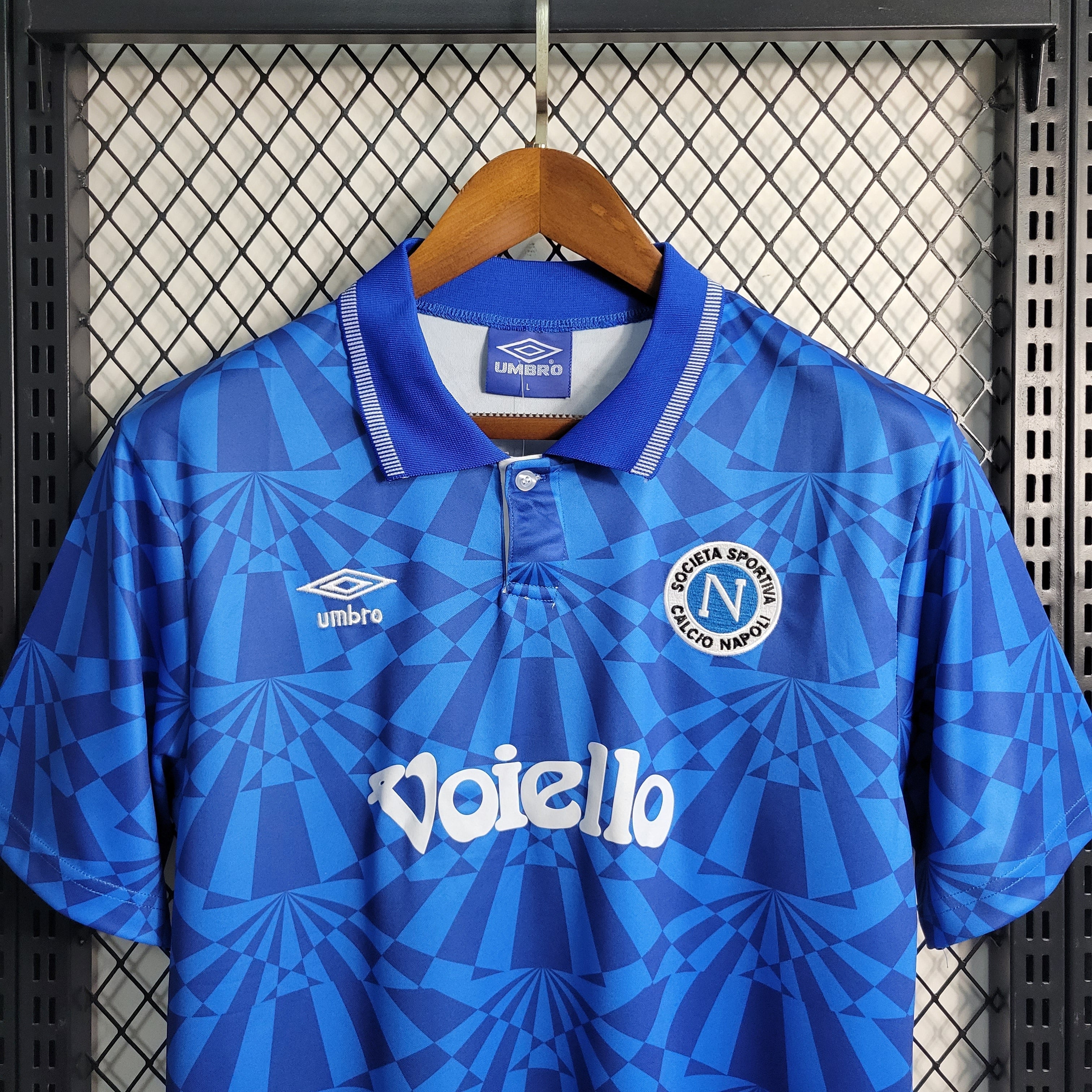 Naples Maillot Retro 1991 1993 Domicile