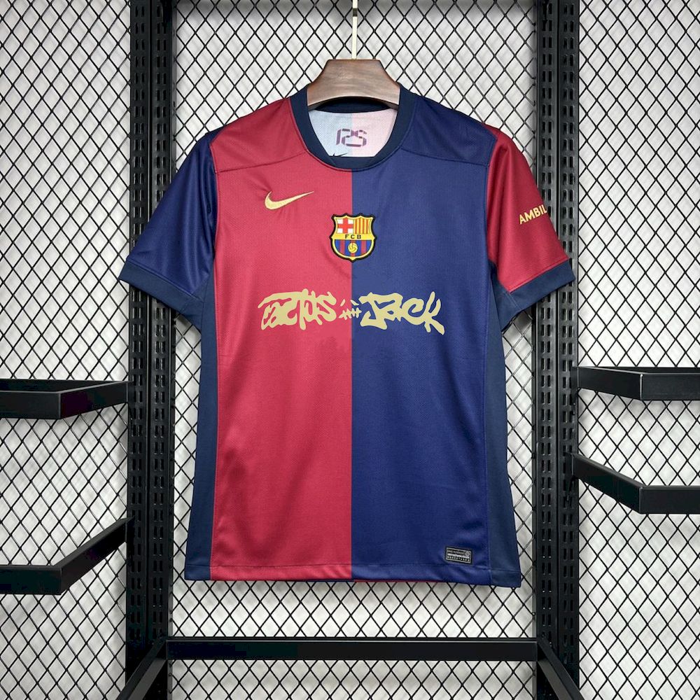 Maillot Fc Barcelone 2024/2025 Domicile x Travis