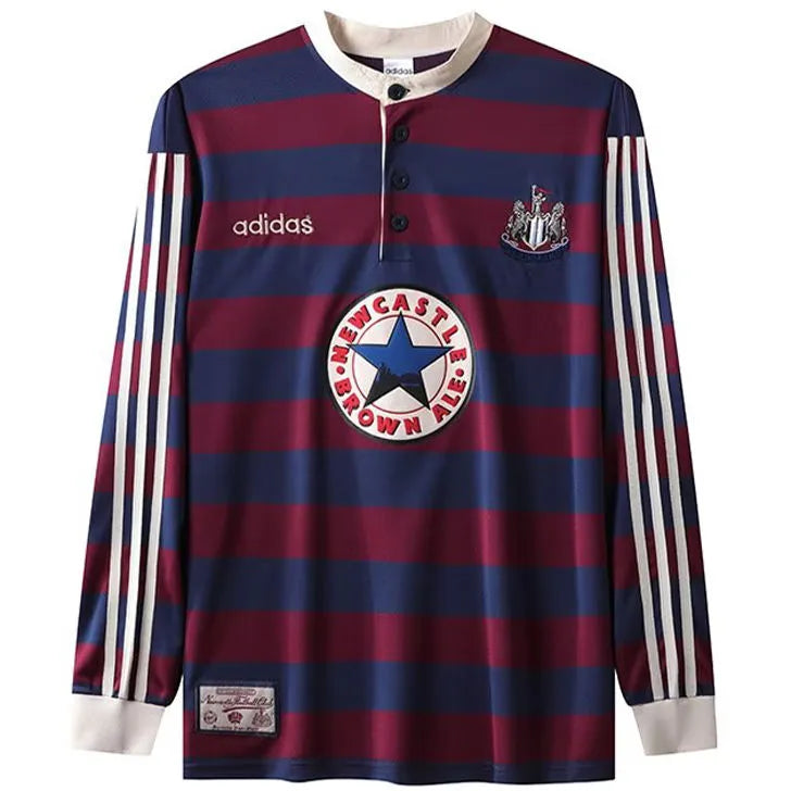 Newcastle maillot Retro 1995 1997 Manches Longues