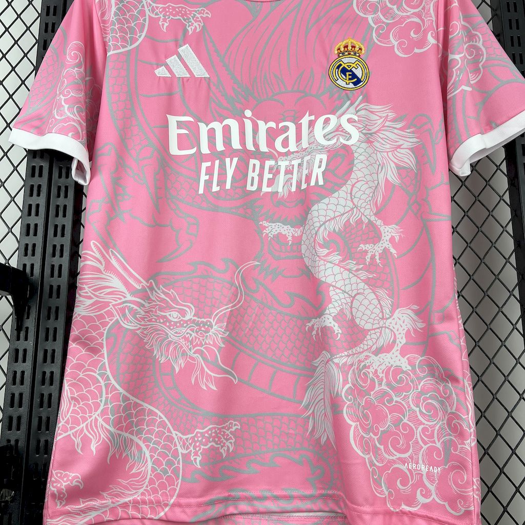 Maillot Real Madrid Édition Spéciale Dragon Rose 25/26