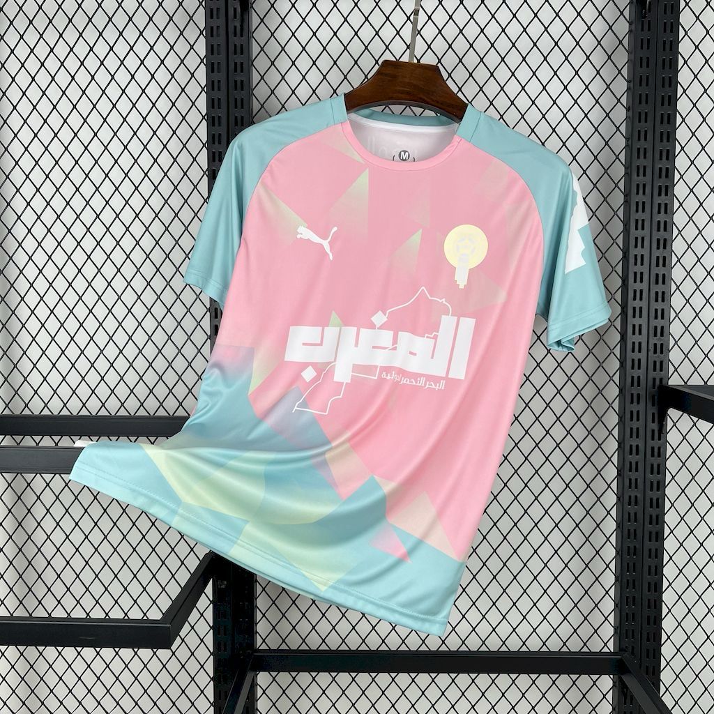 Maroc Maillot Concept 2024/25 Rose