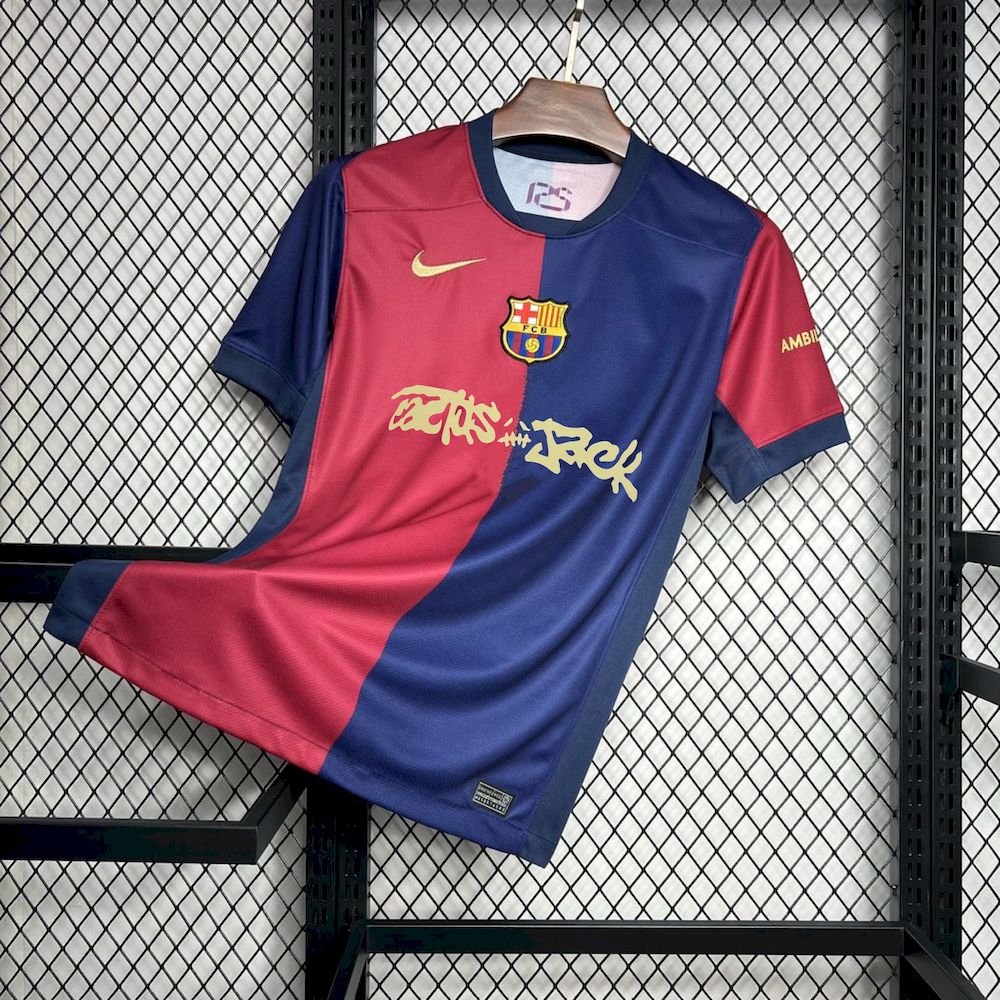 Maillot Fc Barcelone 2024/2025 Domicile x Travis